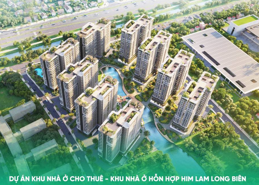 Hà Nội sẽ có thêm 2.000 căn hộ cho thuê từ dự án Him Lam Long Biên