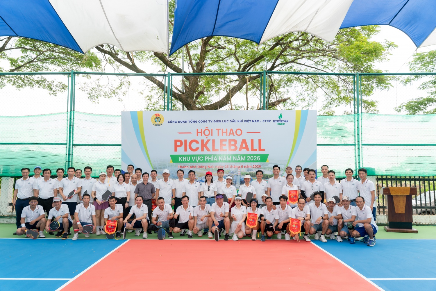 Hội thao Pickleball khu vực phía Nam PV Power năm 2026: Lan tỏa tinh thần đoàn kết