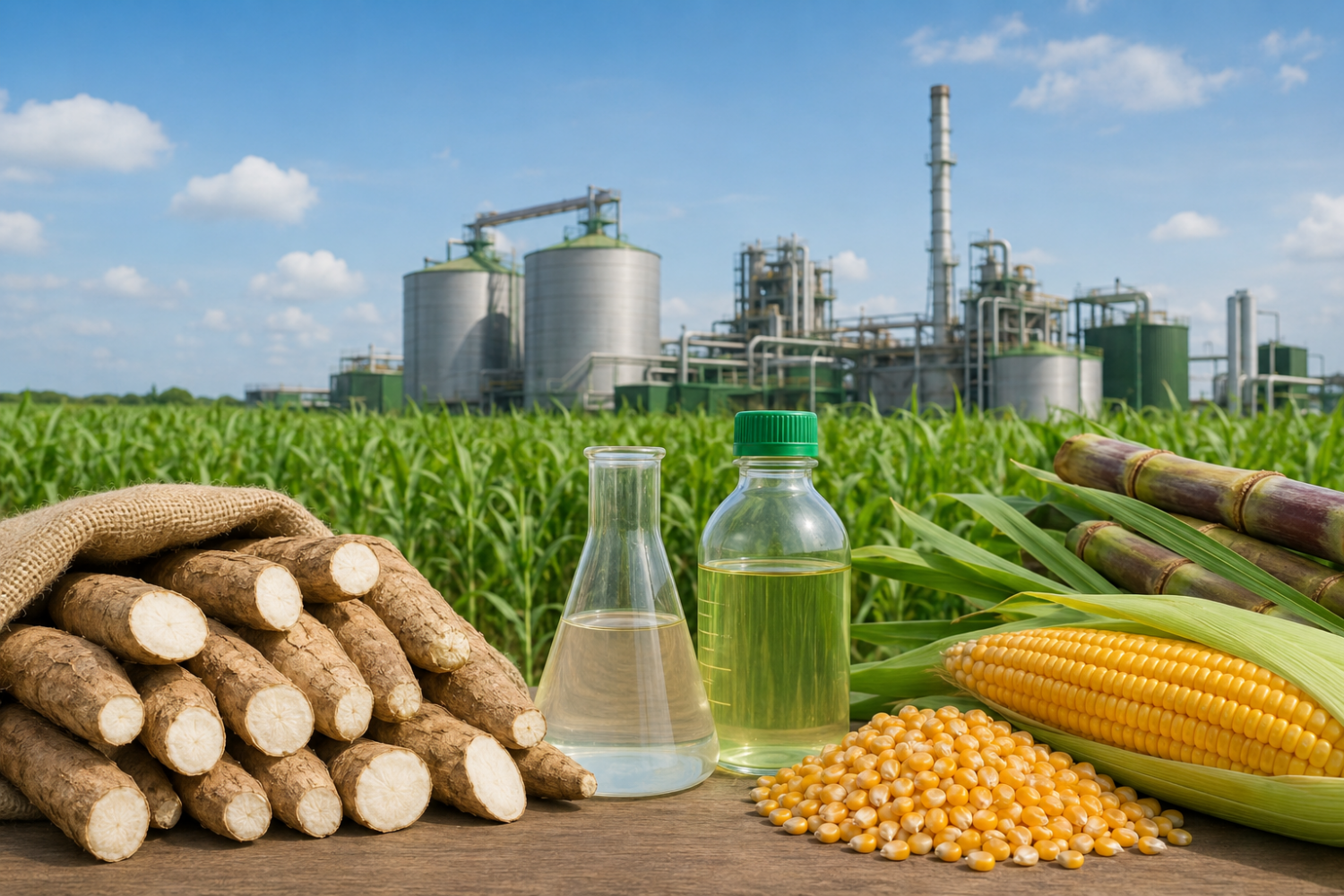 Cần đầu tư phát triển công nghệ để tối ưu nguồn nguyên liệu sản xuất ethanol Cần đầu tư phát triển công nghệ để tối ưu nguồn nguyên liệu sản xuất ethanol
