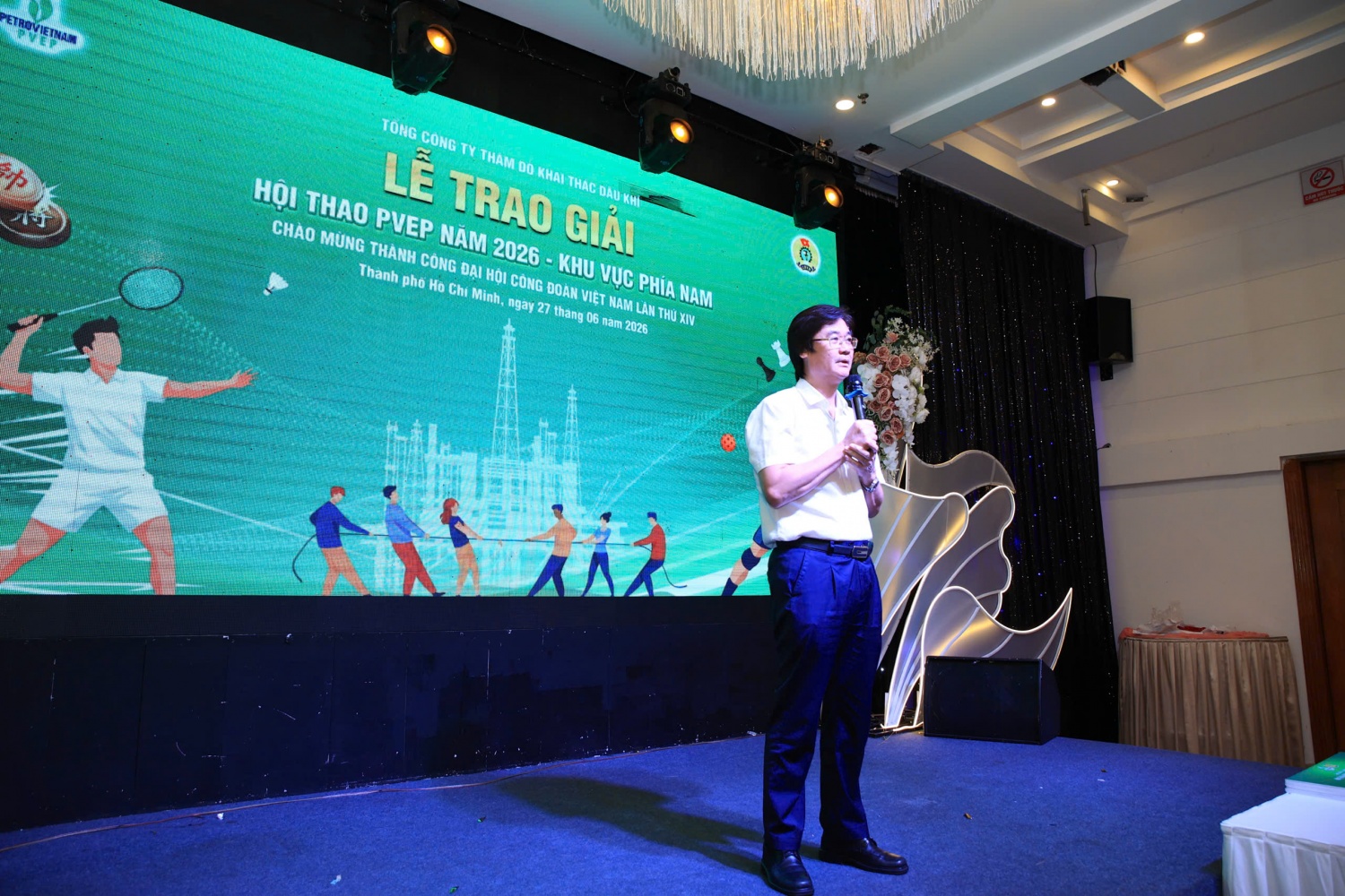Hội thao PVEP khu vực phía Nam 2026: Gắn kết sức mạnh, lan tỏa văn hóa doanh nghiệp Hội thao PVEP khu vực phía Nam 2026: Gắn kết sức mạnh, lan tỏa văn hóa doanh nghiệp