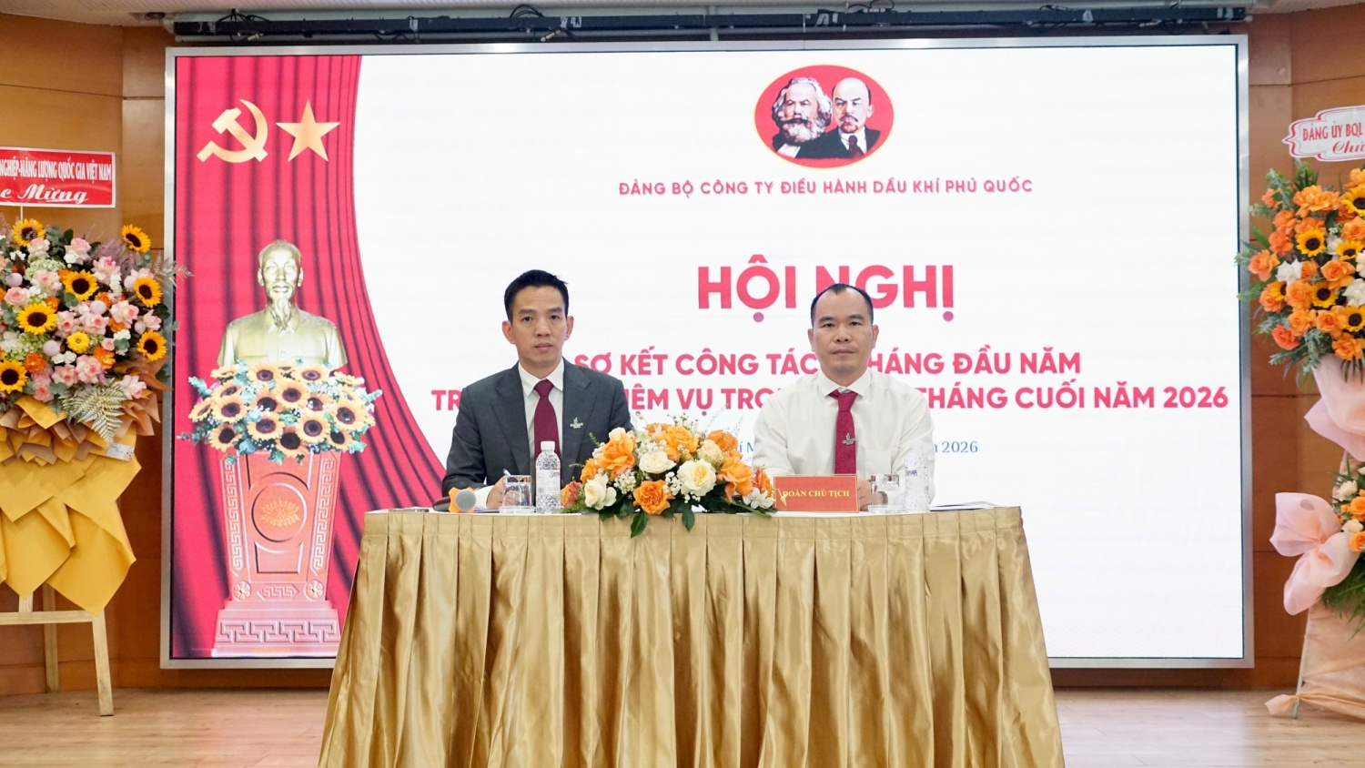 Đảng ủy PQPOC lãnh đạo thực hiện hiệu quả nhiệm vụ chính trị 6 tháng đầu năm 2026 Đảng ủy PQPOC lãnh đạo thực hiện hiệu quả nhiệm vụ chính trị 6 tháng đầu năm 2026