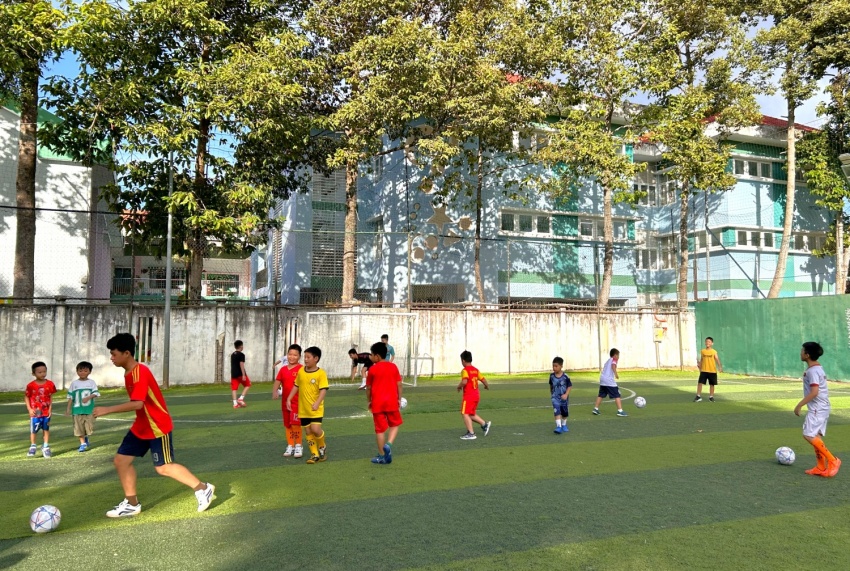 Vietsovpetro tổ chức khai giảng Lớp Bóng đá cơ bản hè năm 2026 cho con em CBCNV Vietsovpetro khai giảng lớp Bóng đá cơ bản hè 2026 cho con em CBCNV