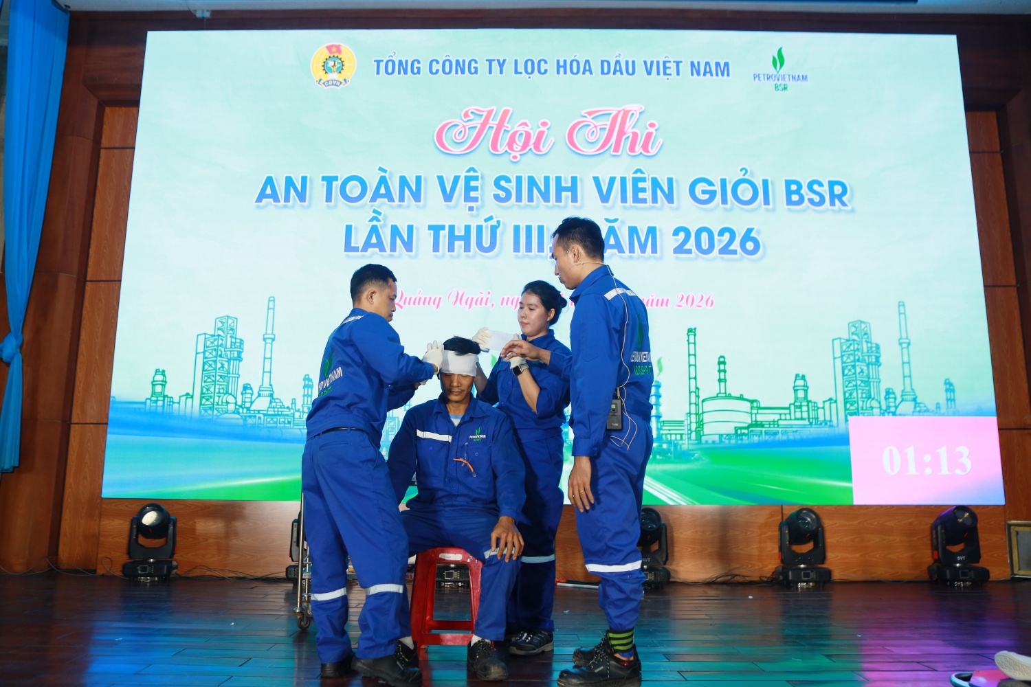 Nâng cao tay nghề và bản lĩnh trong bảo đảm an toàn NMLD Dung Quất