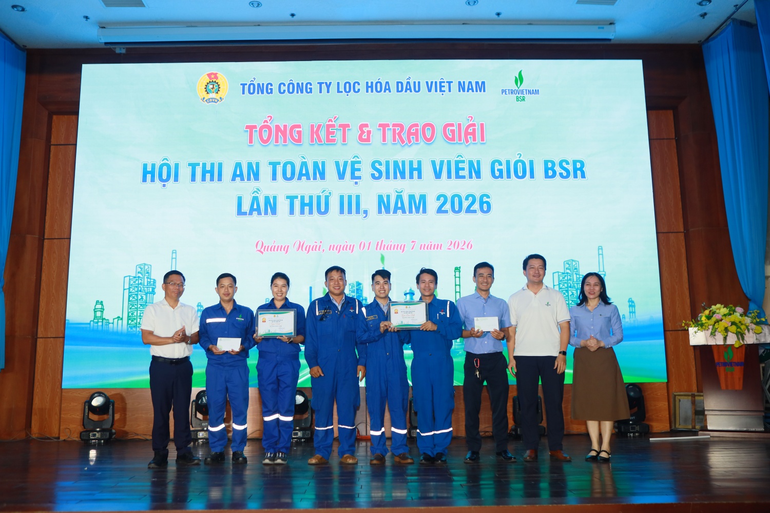 Nâng cao tay nghề và bản lĩnh trong bảo đảm an toàn NMLD Dung Quất