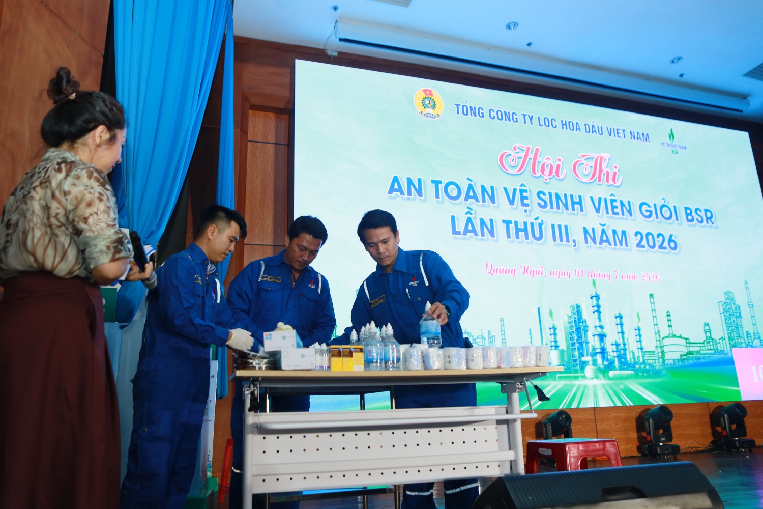 Nâng cao tay nghề và bản lĩnh trong bảo đảm an toàn NMLD Dung Quất