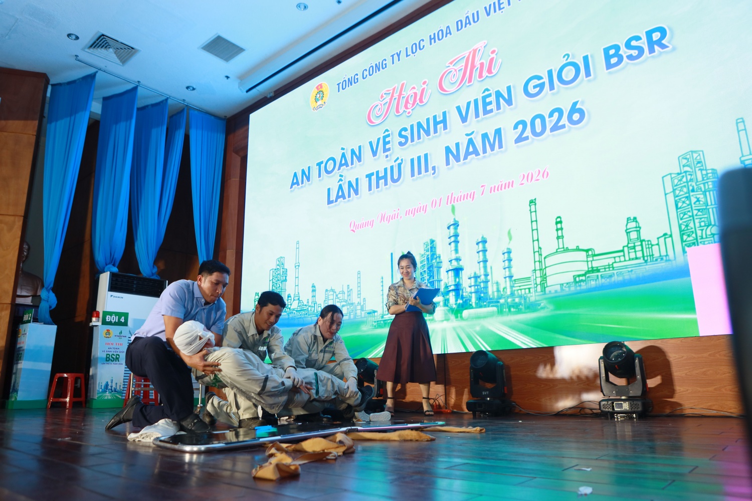Tặng cường nâng cao tay nghề và bản lĩnh trong đảm bảo an toàn NMLD Dung Quất