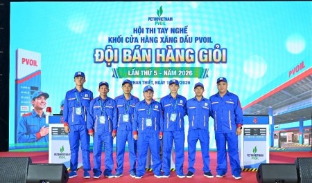 Gặp gỡ đơn vị có đội thi 3 lần đạt giải Nhất hội thi tay nghề khối CHXD PVOIL