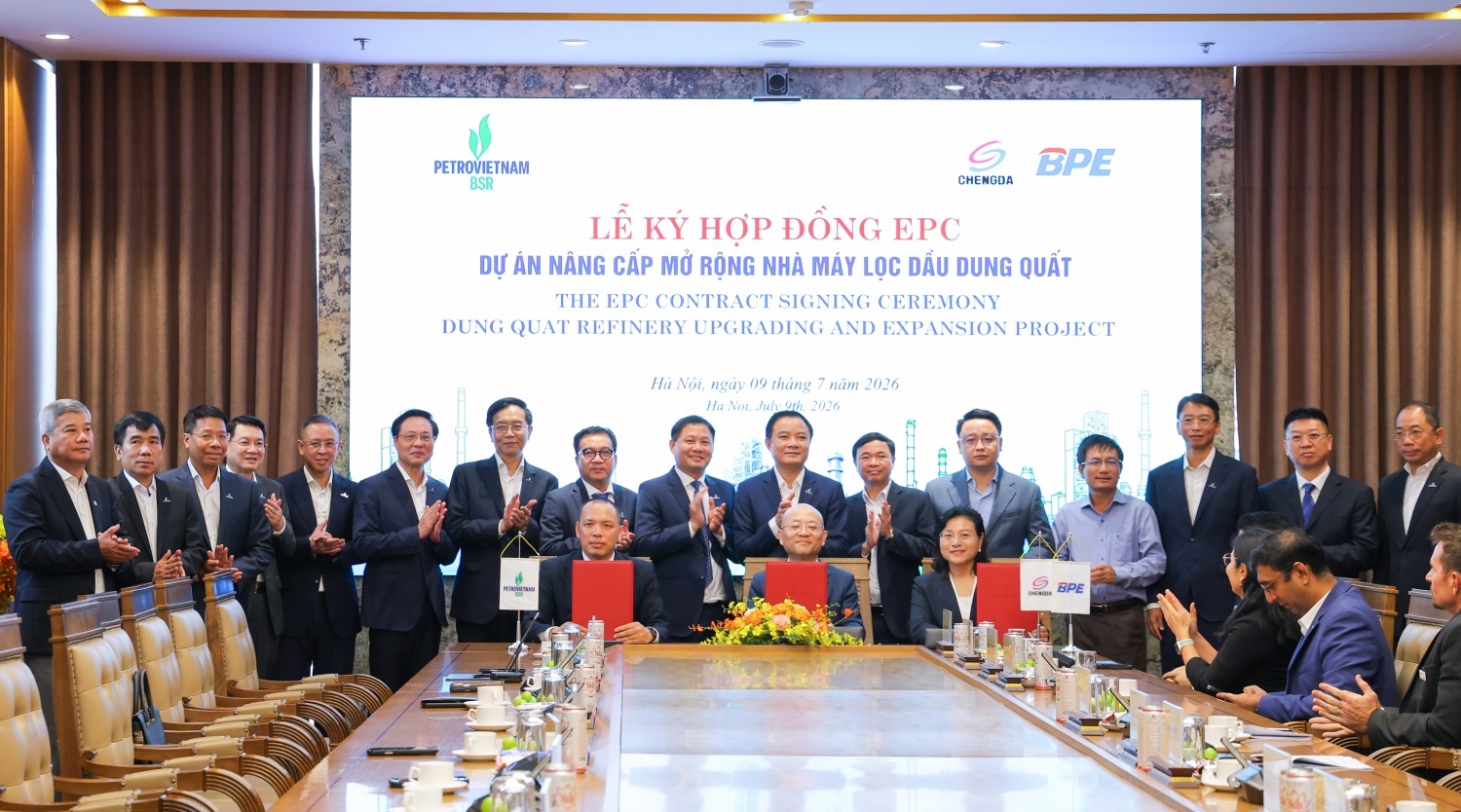 [VIDEO] Ký kết Hợp đồng EPC và Hợp đồng PMC Dự án Nâng cấp, mở rộng Nhà máy Lọc dầu Dung Quất