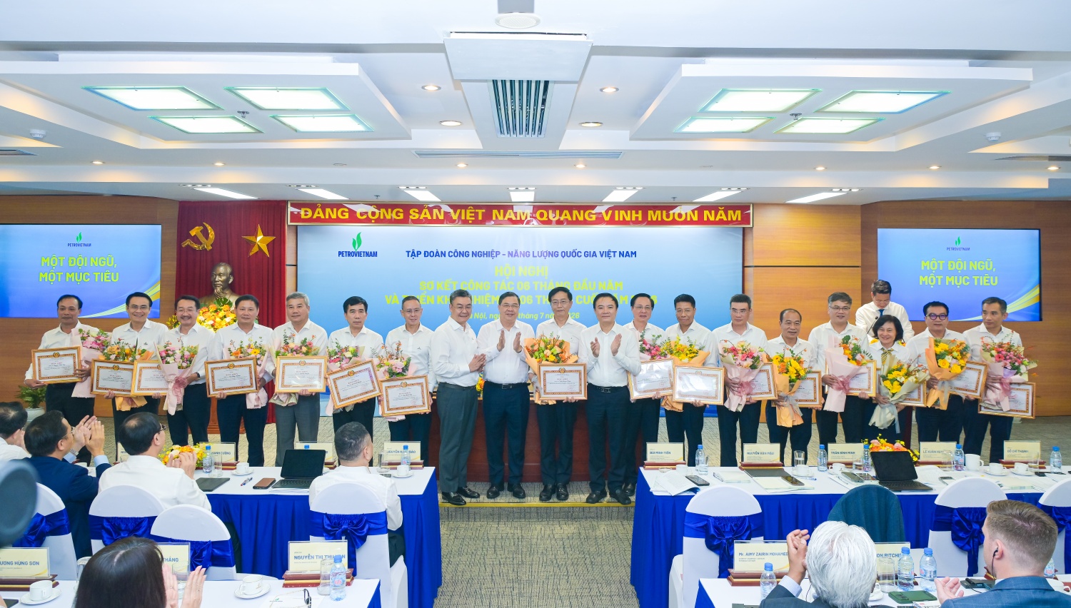 Petrovietnam tổ chức Hội nghị sơ kết 6 tháng đầu năm 2026, triển khai nhiệm vụ 6 tháng cuối năm
