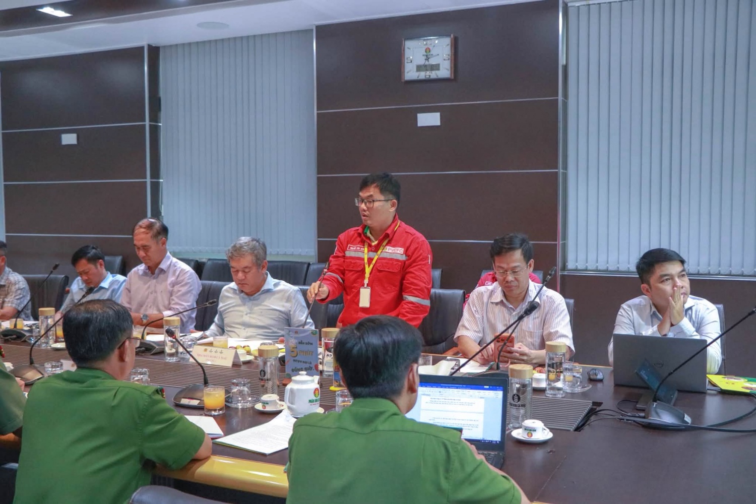 Cụm Khí - Điện - Đạm Cà Mau tăng cường phối hợp bảo đảm an ninh, an toàn phục vụ sản xuất liên tục Cụm Khí - Điện - Đạm Cà Mau tăng cường phối hợp bảo đảm an ninh, an toàn, duy trì sản xuất liên tục