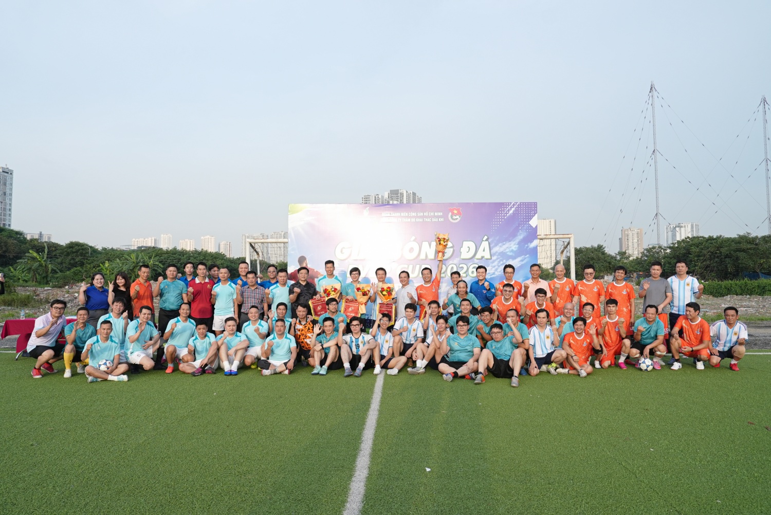 Khai mạc Giải bóng đá PVP Cup 2026: Gắn kết cán bộ, người lao động toàn Tổng công ty Khai mạc Giải bóng đá PVP Cup 2026: Gắn kết cán bộ, người lao động toàn Tổng công ty