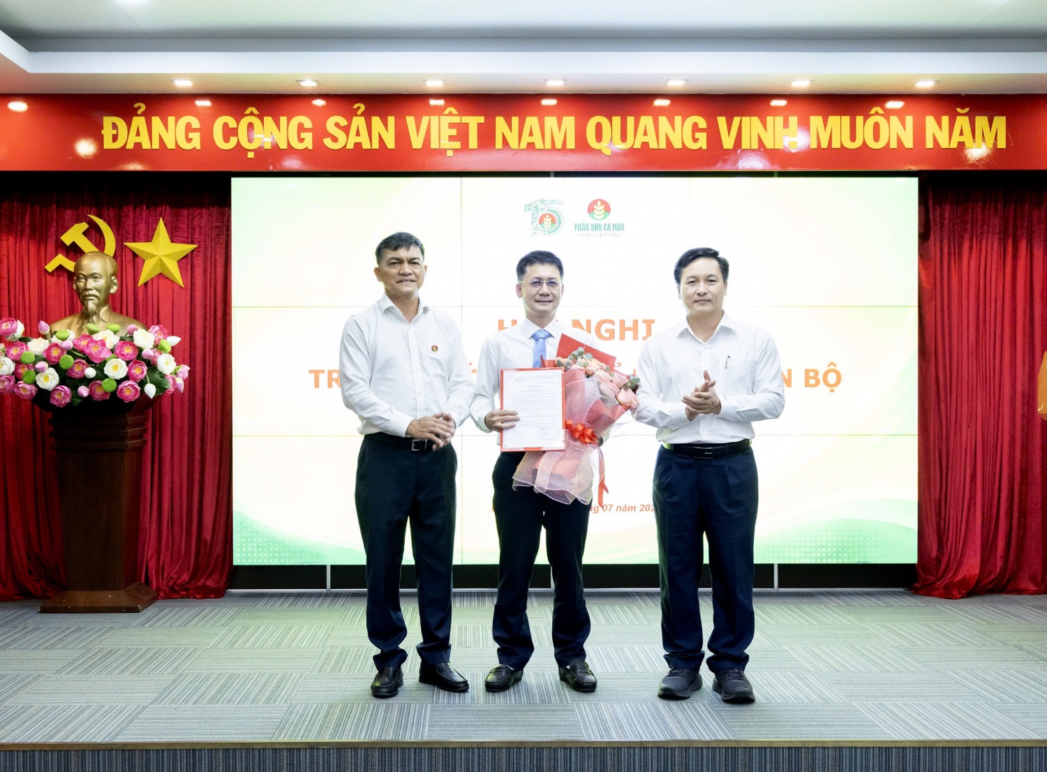 PVCFC bổ nhiệm Phó Tổng giám đốc và kiện toàn Ban lãnh đạo Nhà máy Đạm Cà Mau