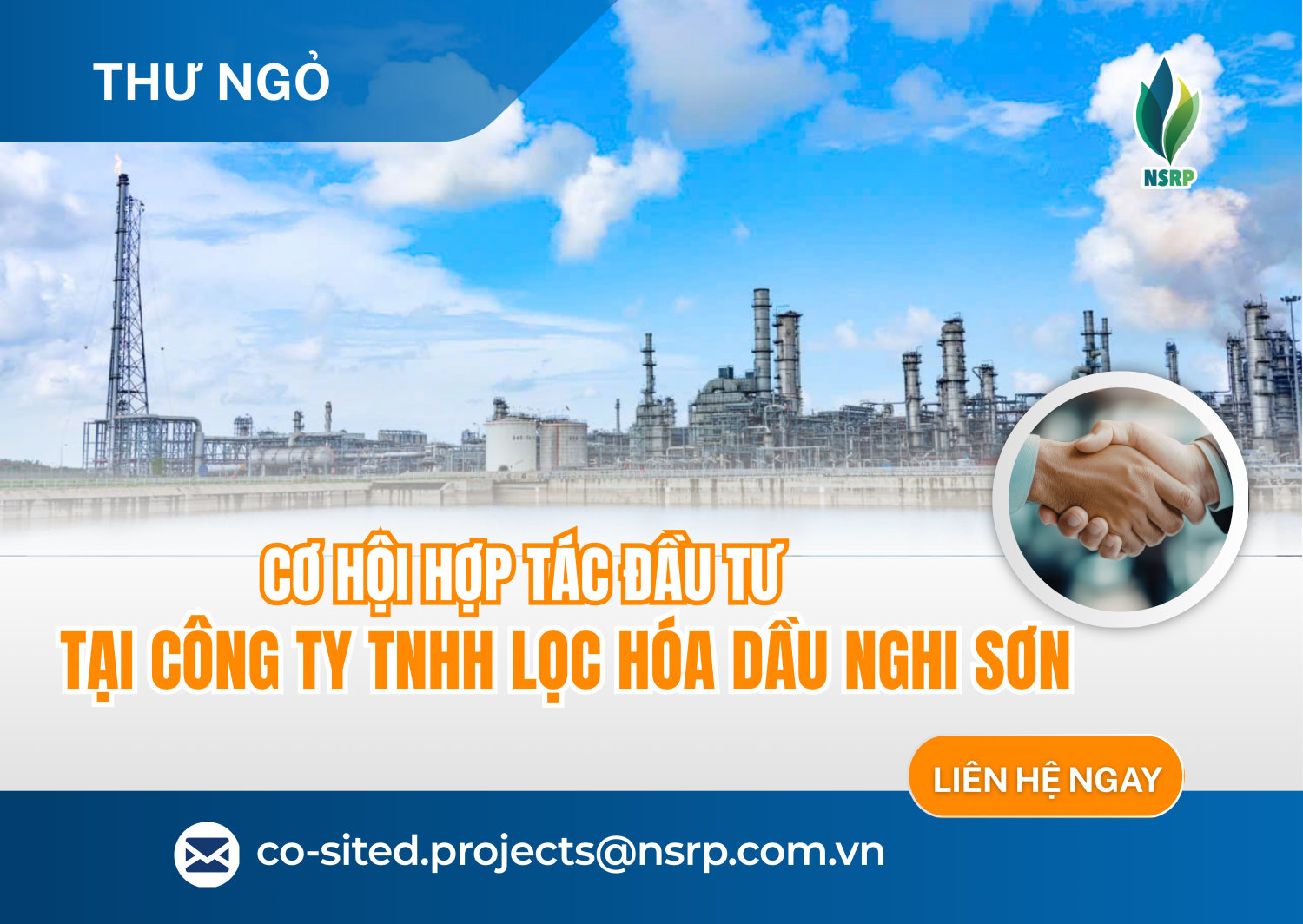 Cơ hội hợp tác đầu tư dự án ”Phân xưởng thu hồi khí Hydro và sản xuất Oxy già công nghiệp (H₂O₂)” của NSRP