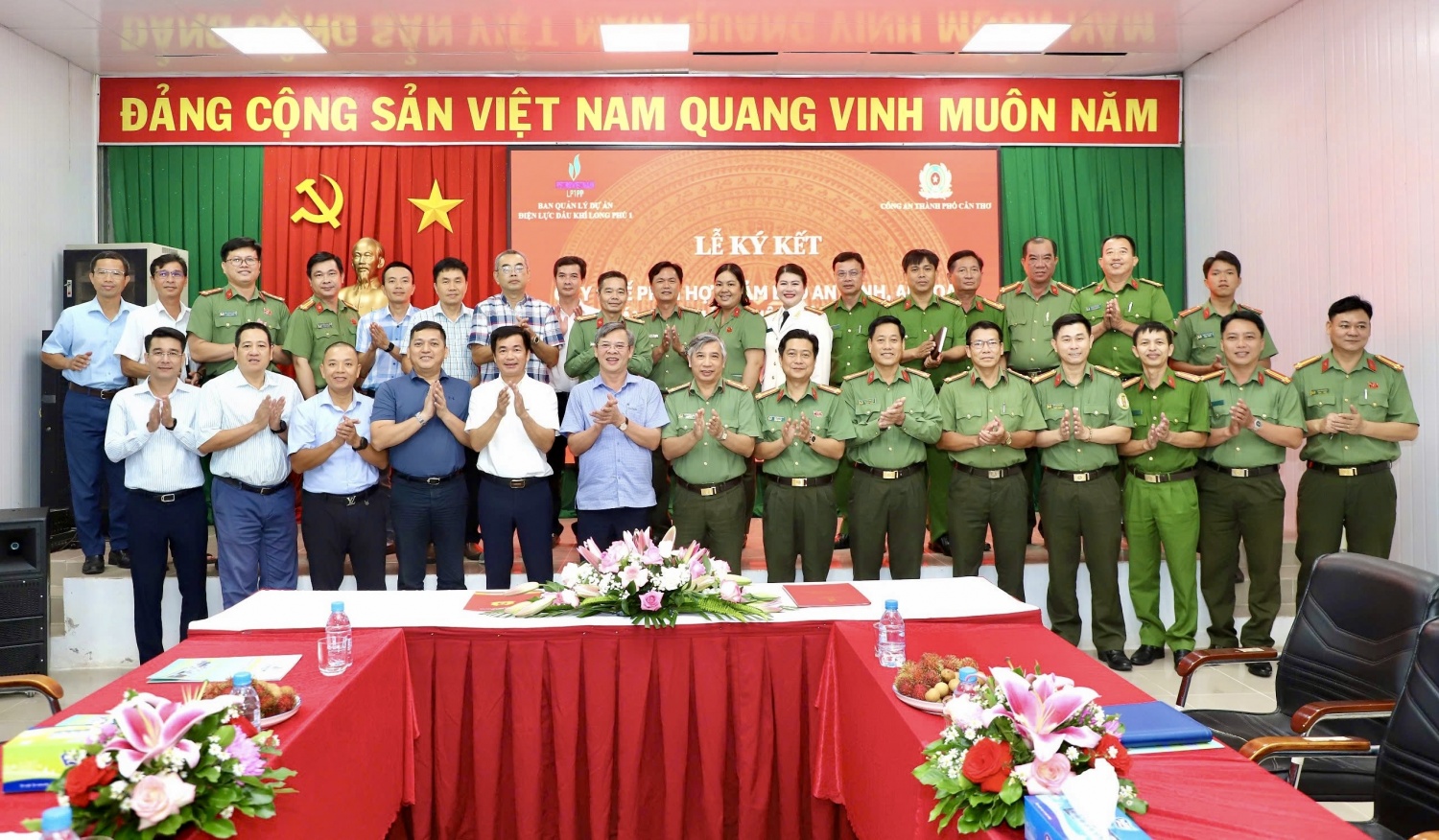Ký kết bảo đảm an ninh, an toàn Nhà máy Nhiệt điện Long Phú 1