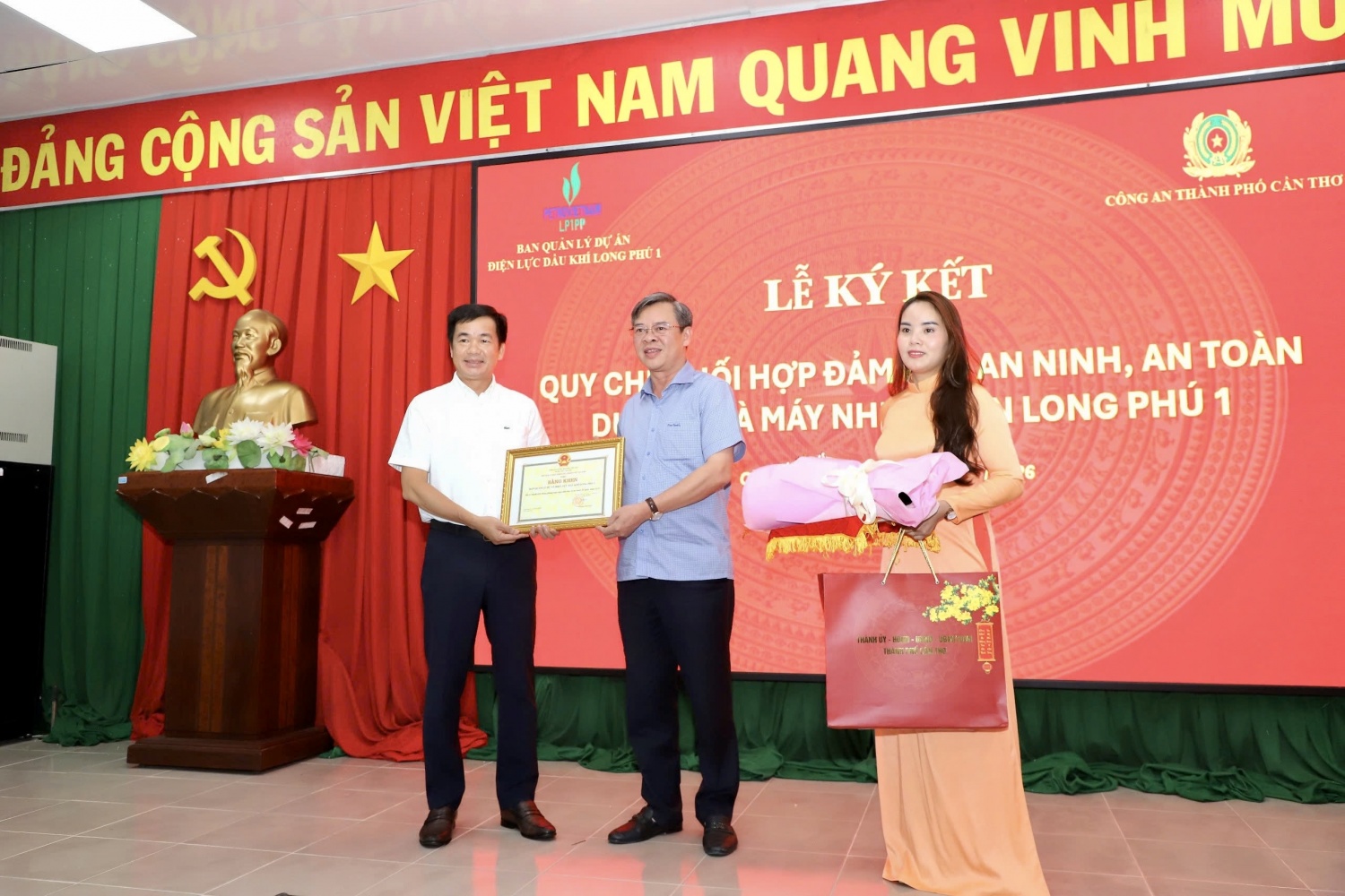 Ký kết bảo đảm an ninh, an toàn Nhà máy Nhiệt điện Long Phú 1