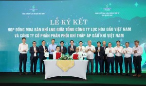 BSR và PV GAS D ký hợp đồng mua bán khí thiên nhiên