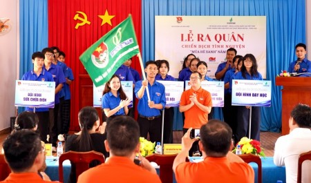 Đoàn Thanh niên Petrovietnam Cụm phối hợp hoạt động Bà Rịa - Vũng Tàu tổ chức ra quân Chiến dịch Mùa hè xanh năm 2026