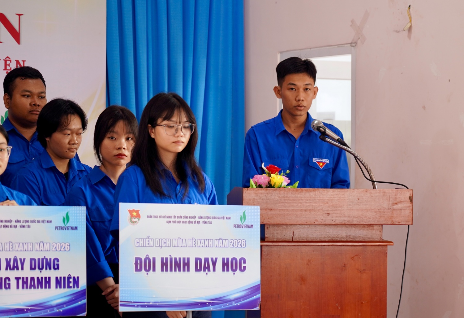 Đoàn Thanh niên Petrovietnam Cụm phối hợp hoạt động Bà Rịa - Vũng Tàu tổ chức ra quân Chiến dịch Mùa hè xanh năm 2026