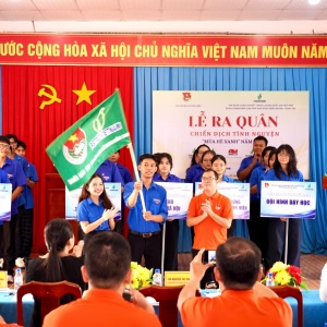 Đoàn Thanh niên Petrovietnam Cụm phối hợp hoạt động Bà Rịa - Vũng Tàu tổ chức ra quân Chiến dịch Mùa hè xanh năm 2026