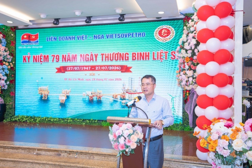 Vietsovpetro tổ chức chuỗi hoạt động tri ân nhân kỷ niệm 79 năm Ngày Thương binh - Liệt sĩ
