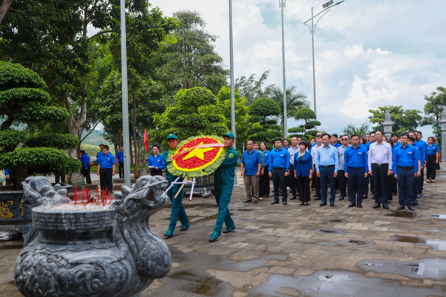 Hành trình tri ân của tuổi trẻ BSR trên vùng đất lịch sử Kon Tum