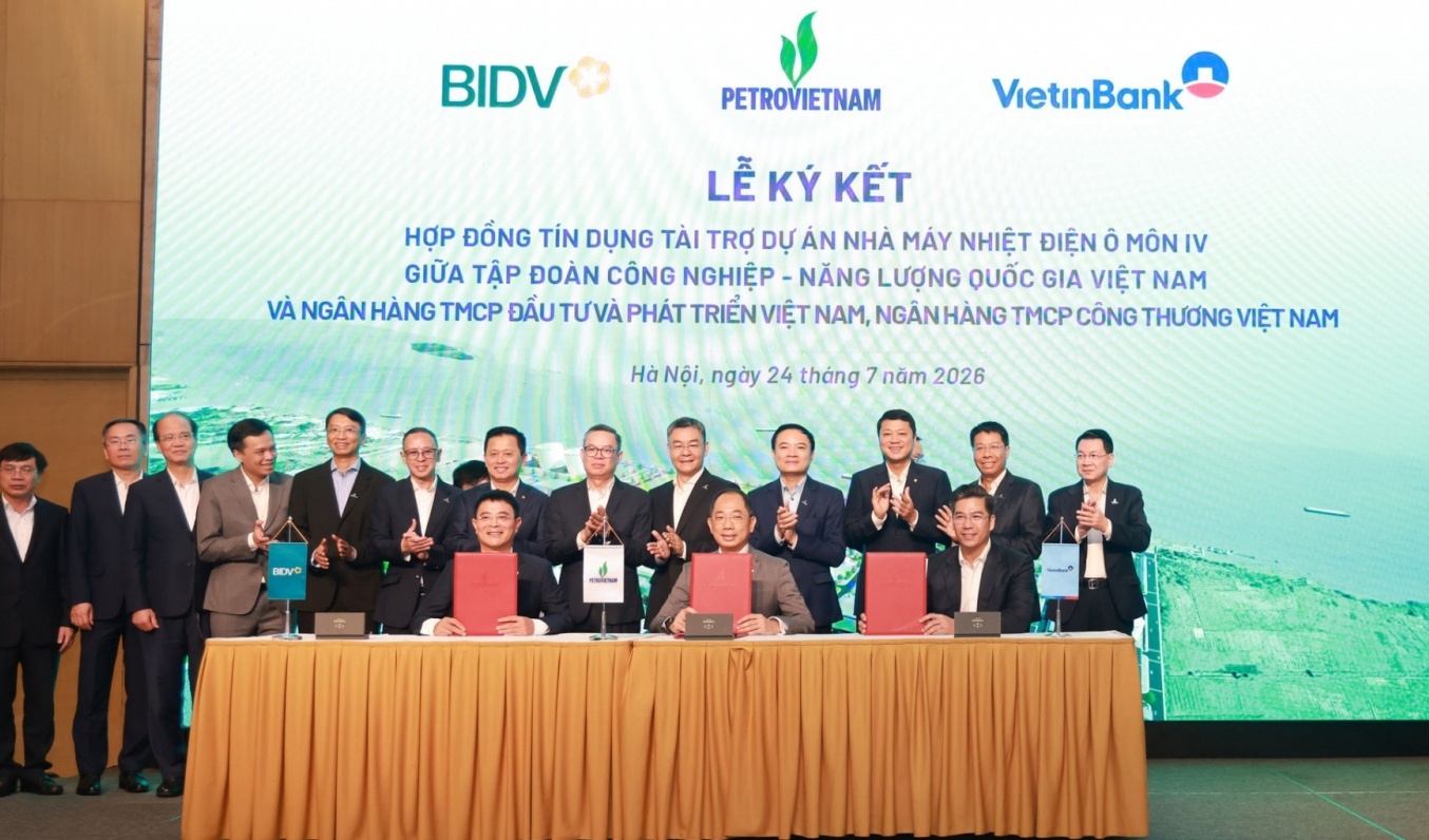 BIDV, VietinBank sign $281-million credit deal for O Mon IV power plant