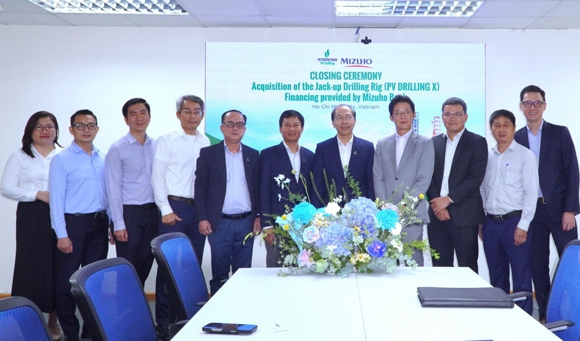 PV Drilling nhận bàn giao quyền sở hữu giàn khoan tự nâng mới đầu tư