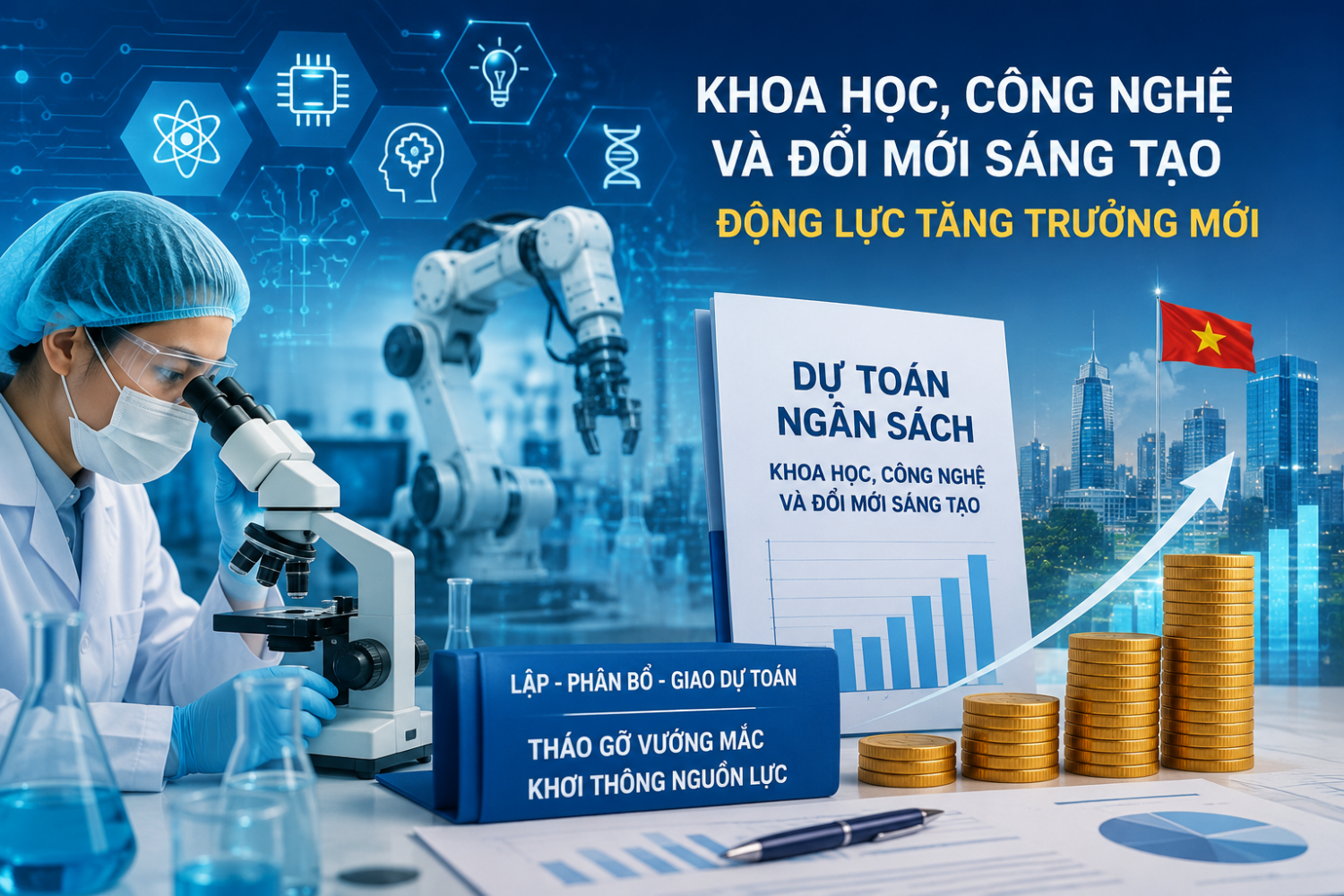 Gỡ nút thắt tài chính để tăng tốc khoa học, công nghệ và đổi mới sáng tạo Gỡ nút thắt tài chính để tăng tốc khoa học, công nghệ và đổi mới sáng tạo
