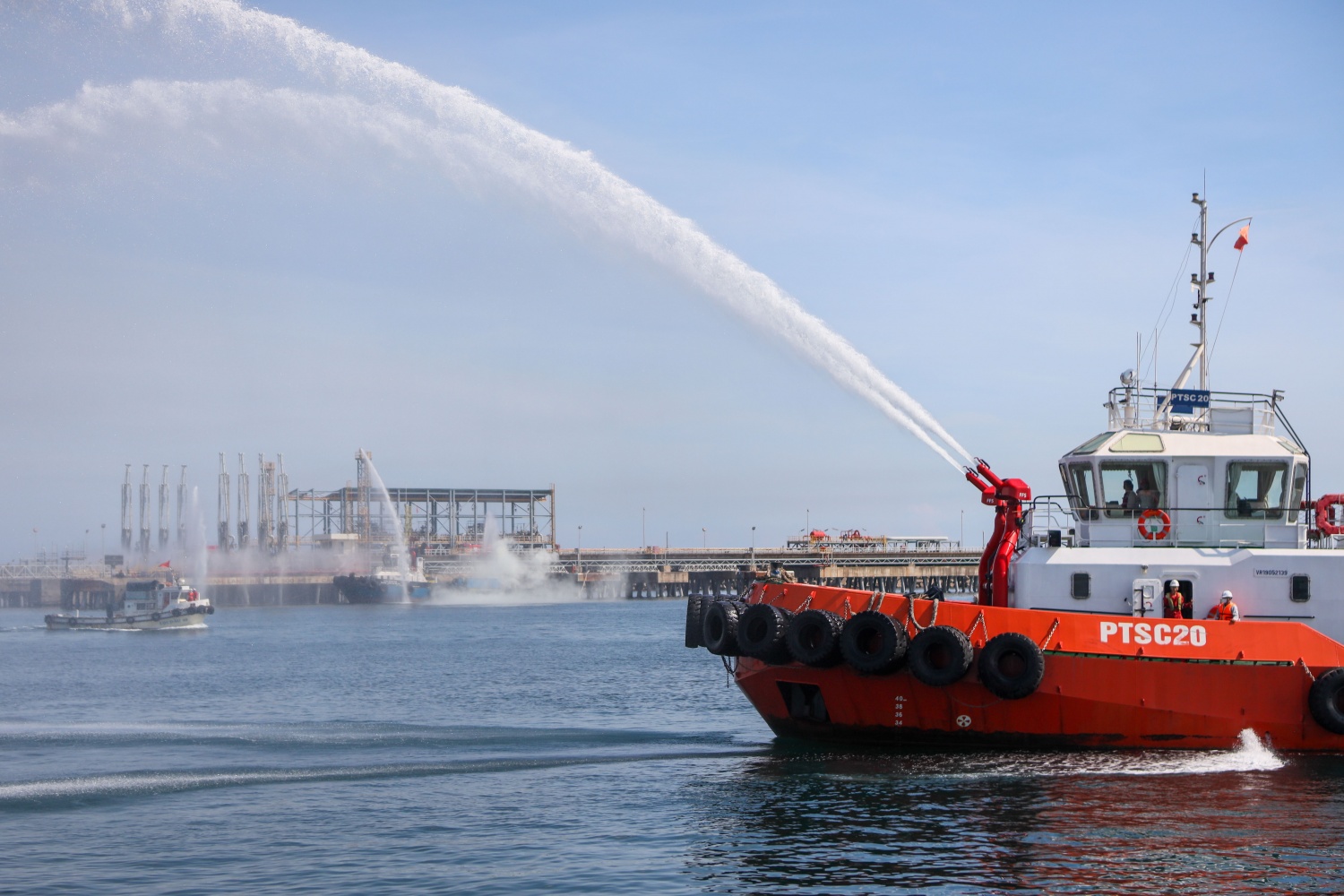 BSR nâng cao khả năng ứng phó trước các tình huống khẩn cấp tại Cảng Jetty - NMLD Dung Quất