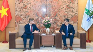 [VIDEO] Phó Tổng Giám đốc Petrovietnam Vũ Đào Minh tiếp Bộ trưởng Bộ Ngoại giao Lithuania