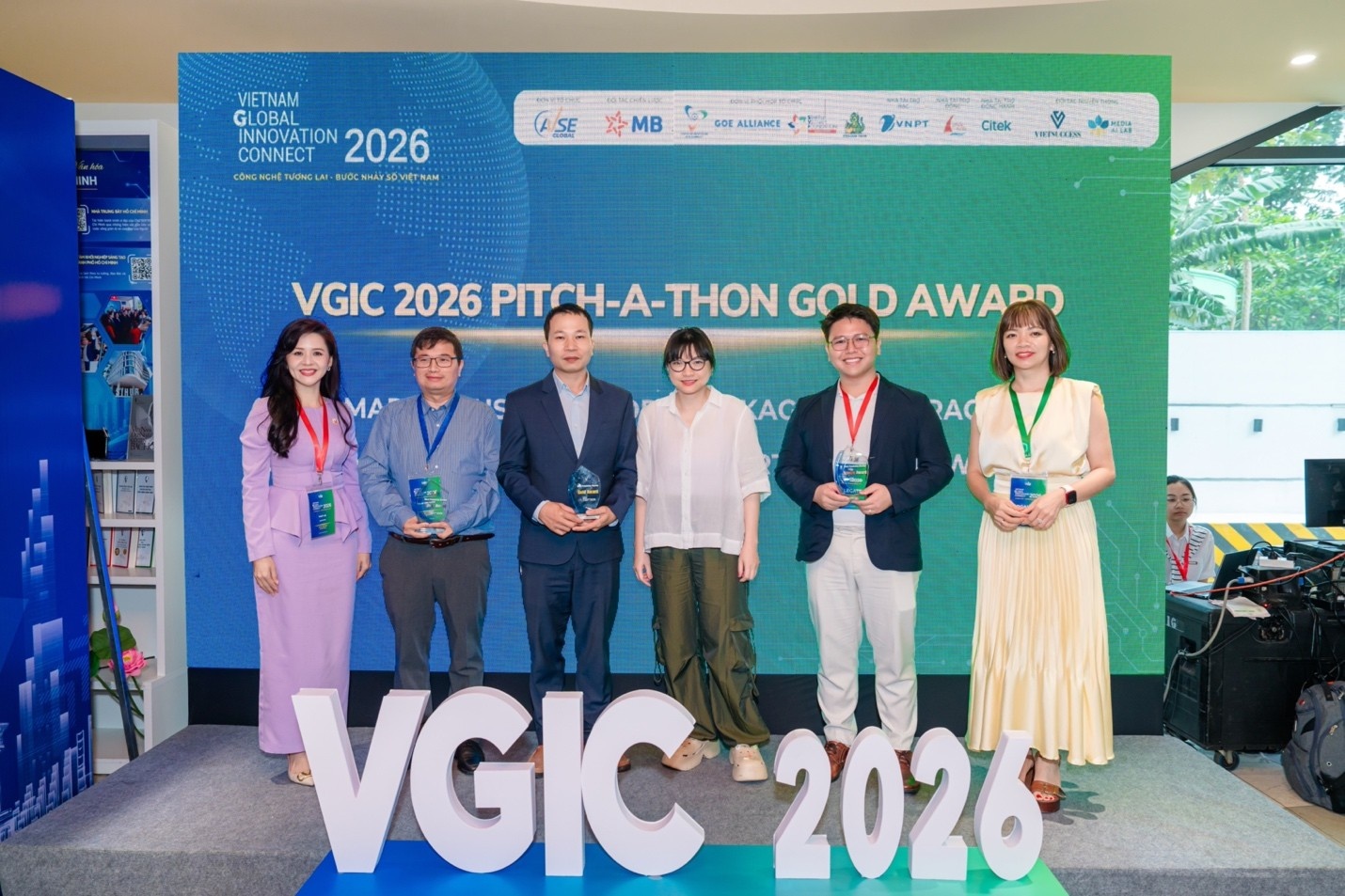 Dự án vật liệu xanh từ lá dứa của PVU đạt giải Vàng tại Vietnam Global Innovation Connect 2026