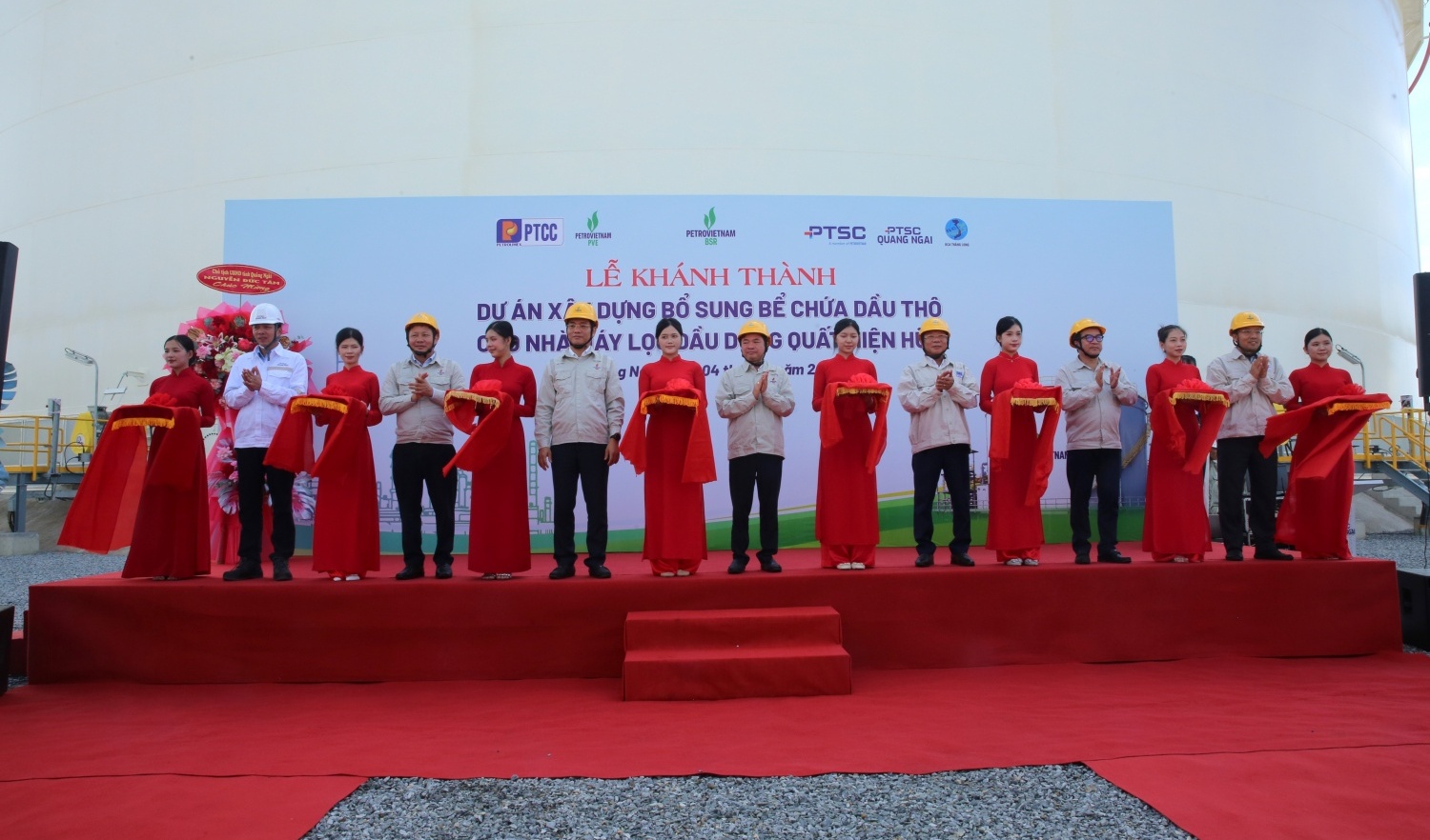Dung Quat Refinery expands crude oil storage capacity by 12.5%