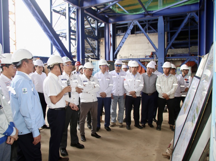 Quyết tâm đưa Dự án NMNĐ Long Phú 1 về đích đúng tiến độ Quyết tâm đưa Dự án NMNĐ Long Phú 1 về đích đúng tiến độ
