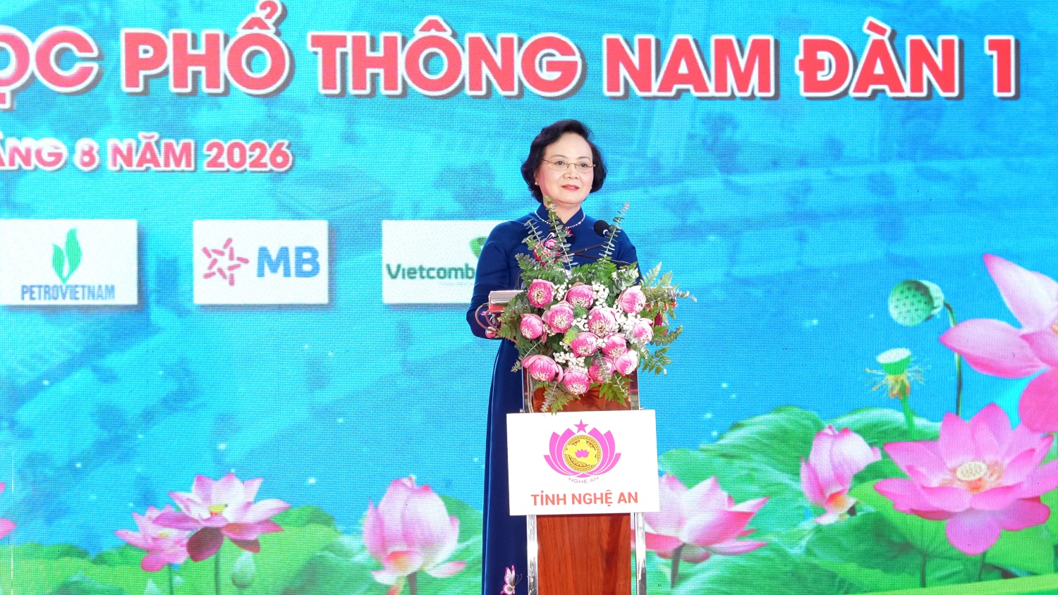 Petrovietnam đồng hành xây dựng Trường THPT Nam Đàn 1