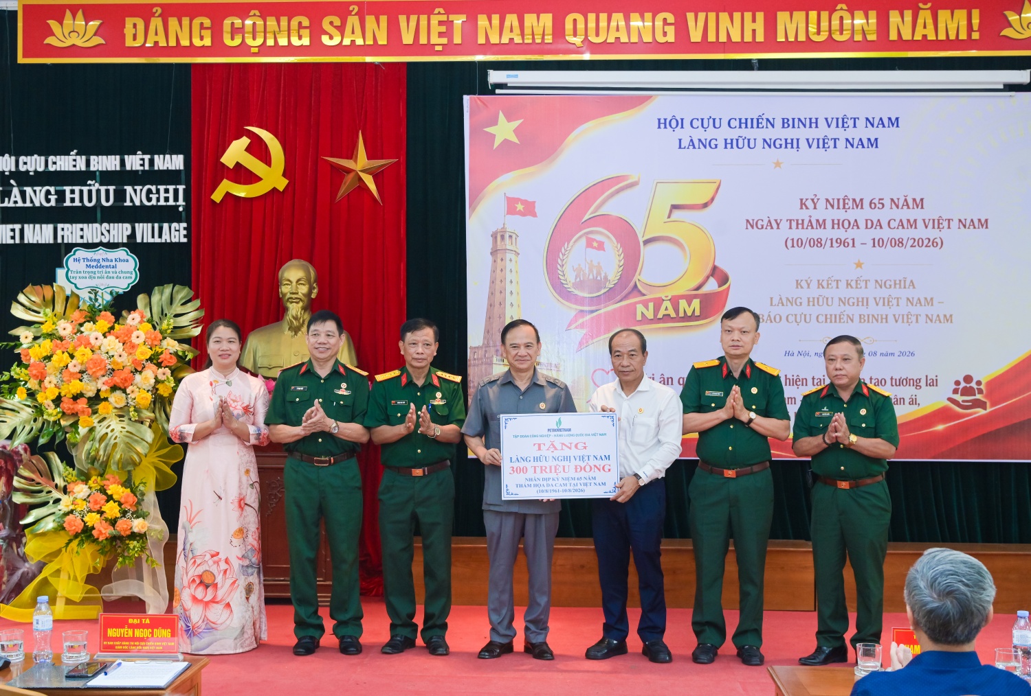 Petrovietnam lan tỏa nghĩa tình, sẻ chia với nạn nhân chất độc da cam