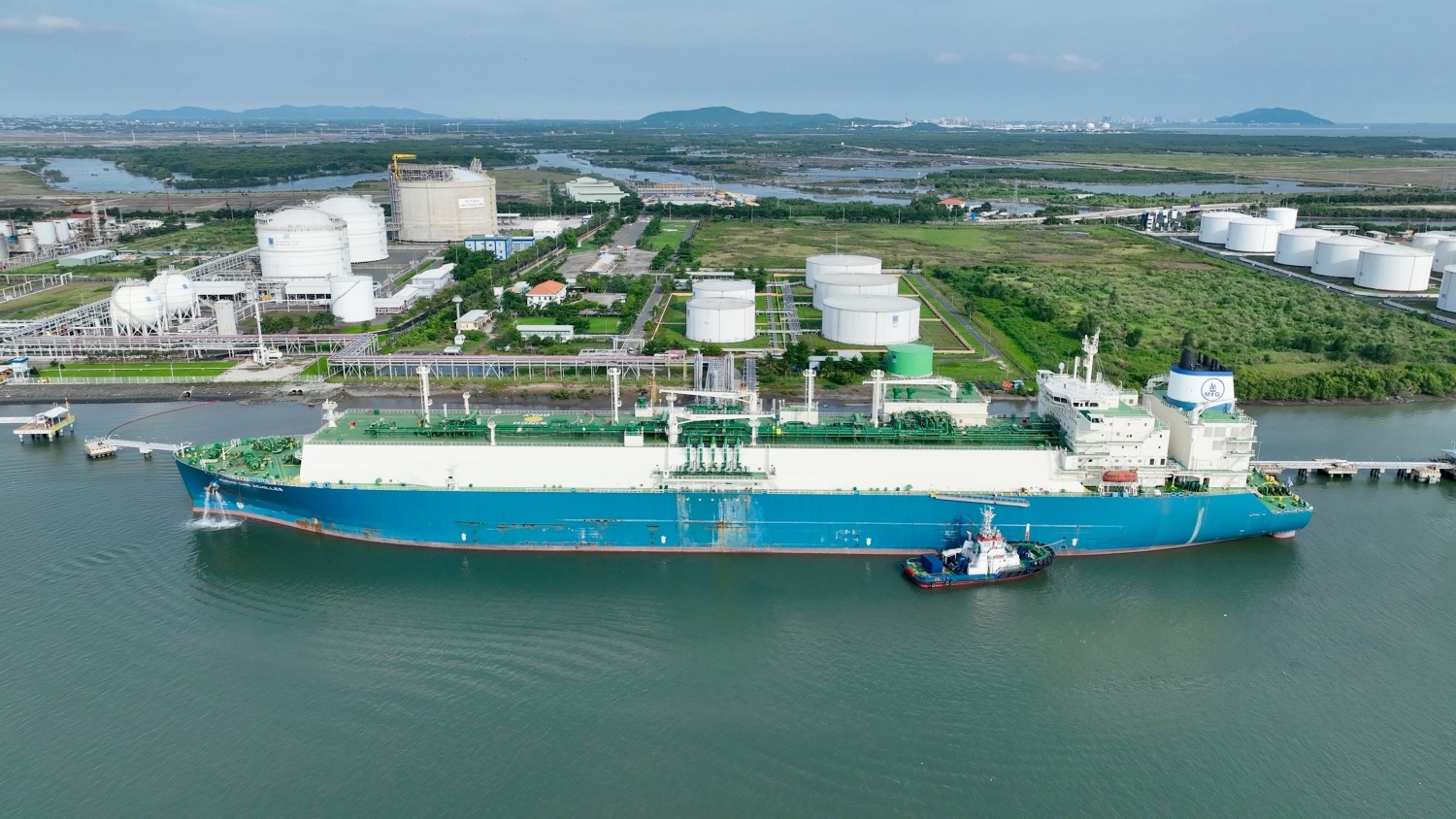 Kho cảng PV GAS Vũng Tàu tiếp nhận chuyến tàu LNG đầu tiên vào ngày 10/7/2023 Kho cảng PV GAS Vũng Tàu tiếp nhận chuyến tàu LNG đầu tiên vào ngày 10/7/2023