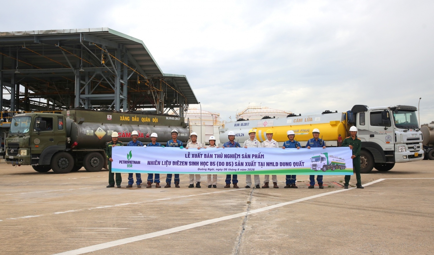 BSR ships first batch of B5 biodiesel from Dung Quat Refinery