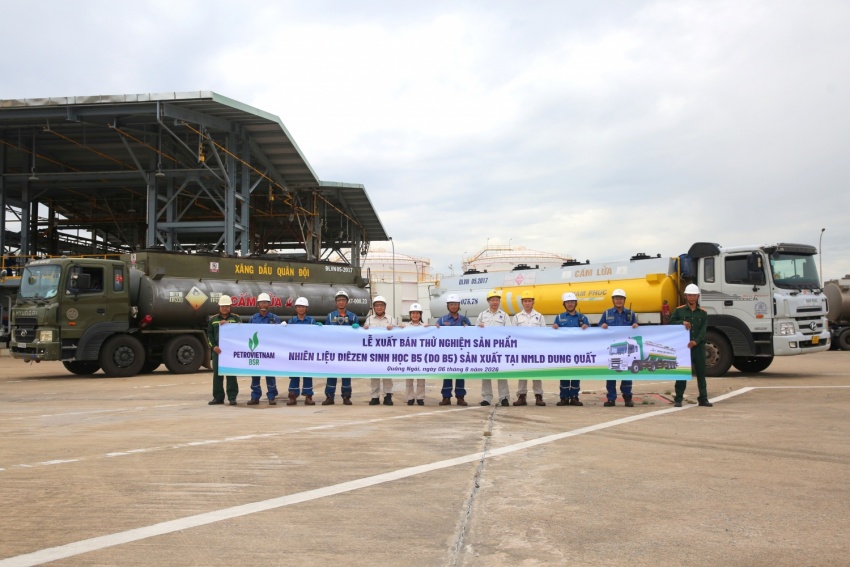 BSR ships first batch of B5 biodiesel from Dung Quat Refinery