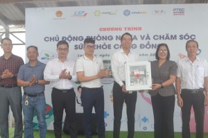 LSP và các đối tác đồng hành nâng cao sức khỏe cộng đồng tại xã Long Sơn