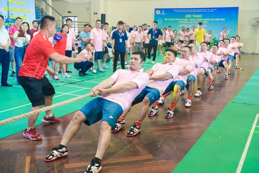 [Chùm ảnh] Những khoảnh khắc đáng nhớ tại Hội thao PETROVIETNAM 2026 khu vực phía Bắc