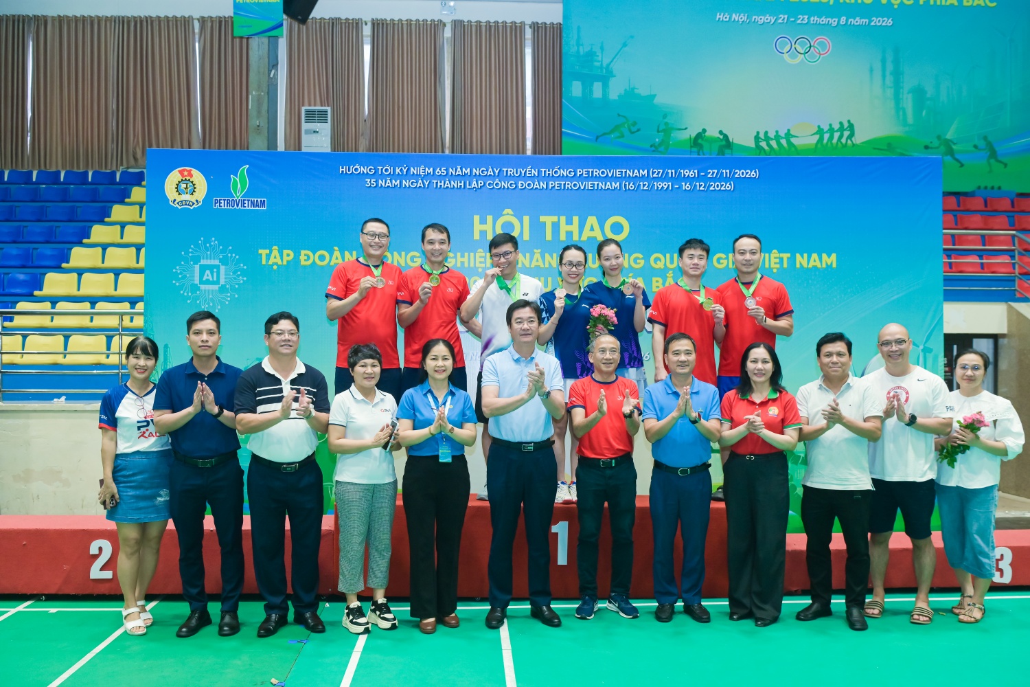 [Chùm ảnh] Những khoảnh khắc đáng nhớ tại Hội thao PETROVIETNAM 2026 khu vực phía Bắc