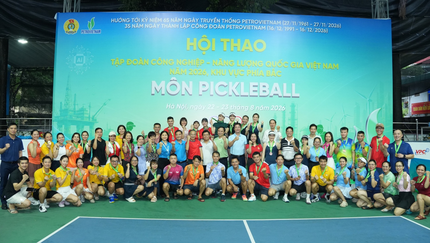 Trao giải môn PickleBall Trao giải môn PickleBall