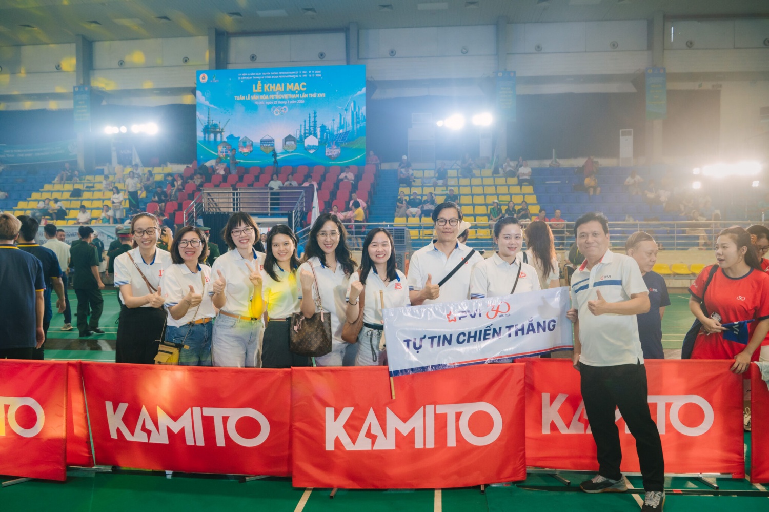 Đoàn thể thao PVI thi đấu ấn tượng tại Hội thao PETROVIETNAM 2026