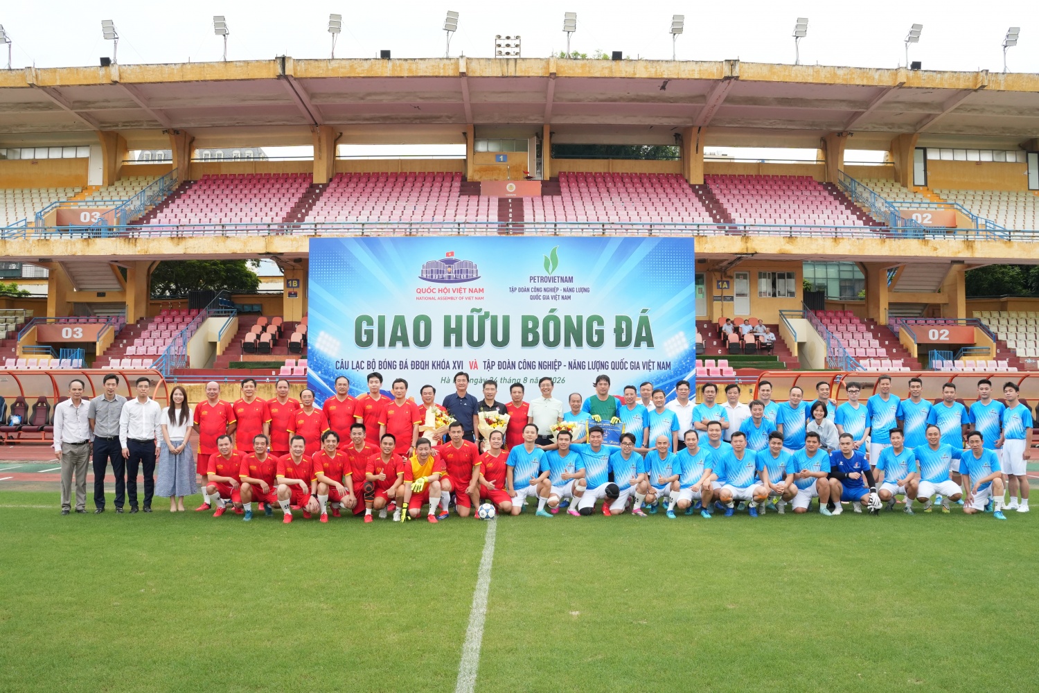 Trận cầu gắn kết giữa PETROVIETNAM và ĐBQH Khóa XVI