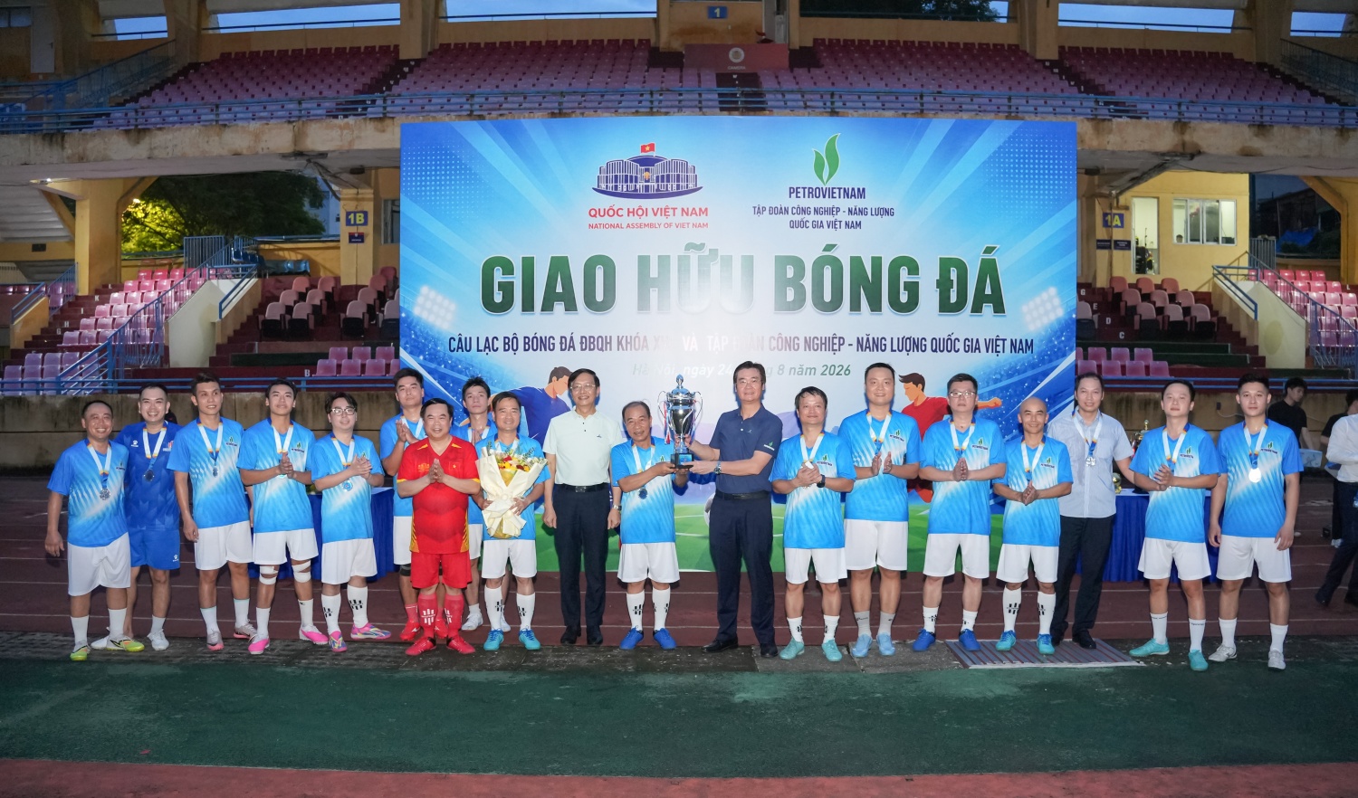Trận cầu gắn kết giữa PETROVIETNAM và ĐBQH Khóa XVI