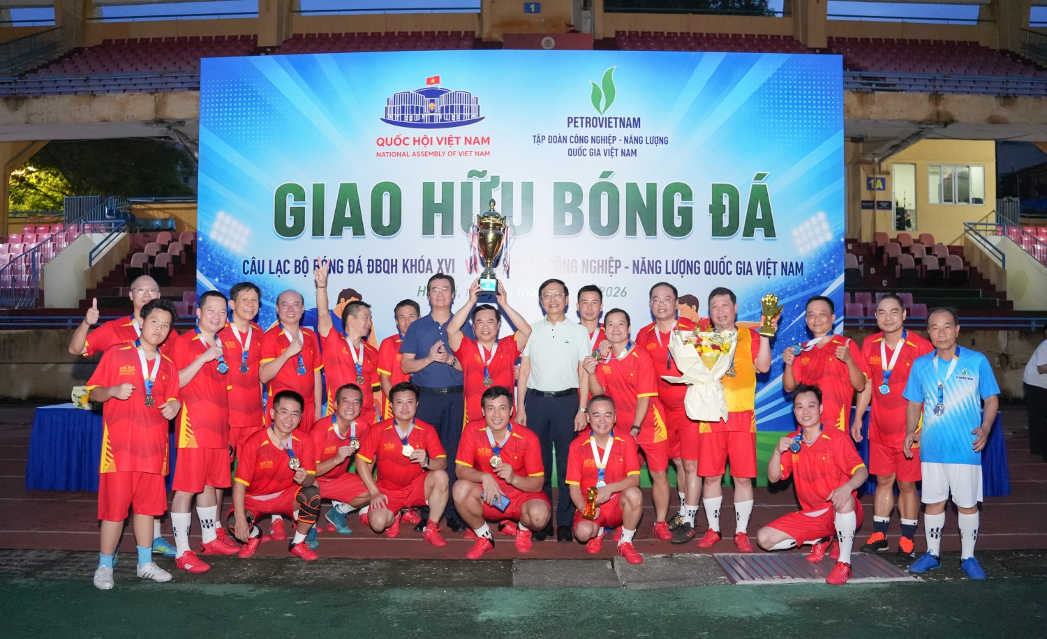 Trận cầu gắn kết giữa PETROVIETNAM và ĐBQH Khóa XVI
