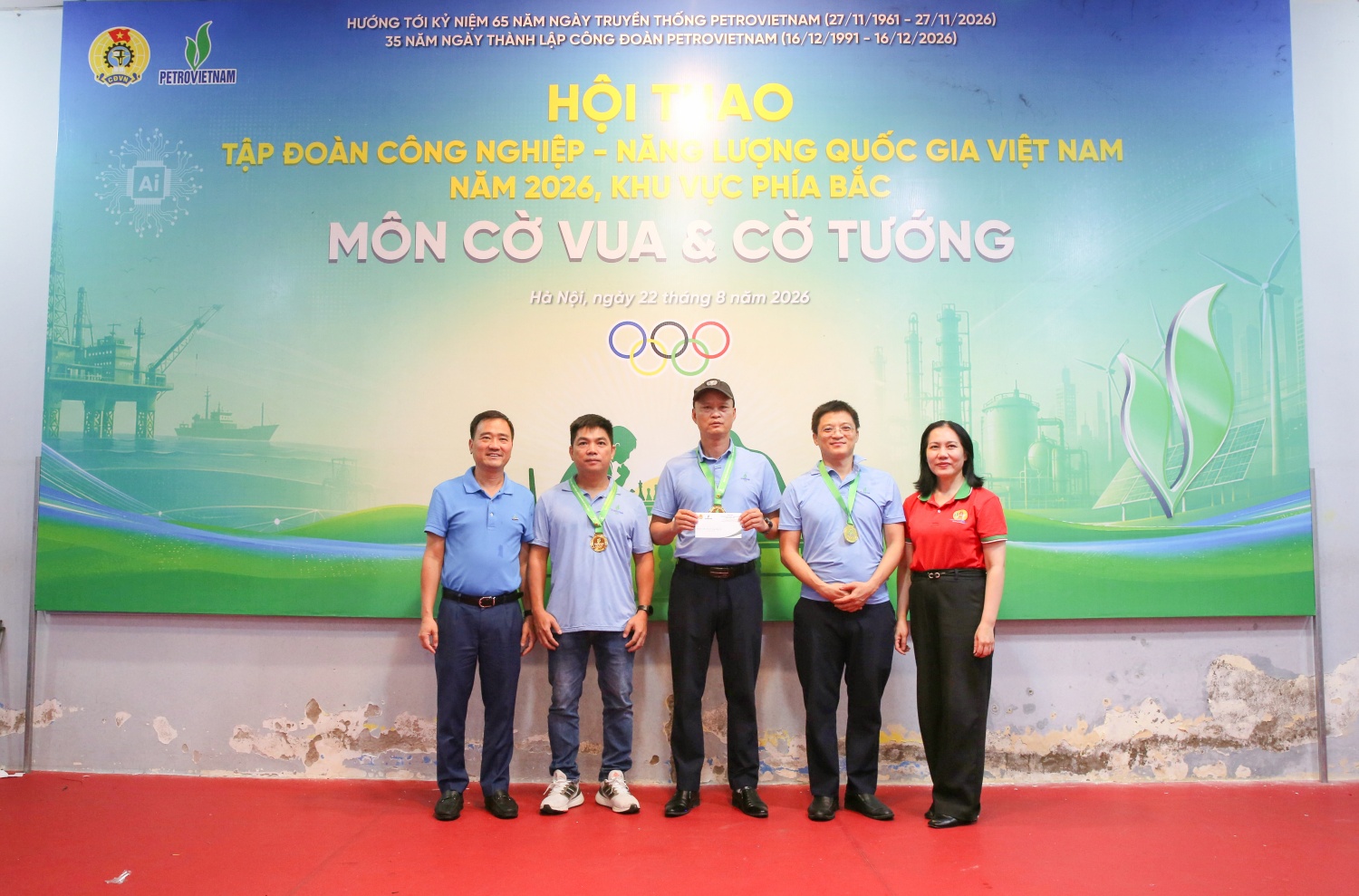 [Chùm ảnh] Những khoảnh khắc đáng nhớ tại Hội thao PETROVIETNAM 2026 khu vực phía Bắc
