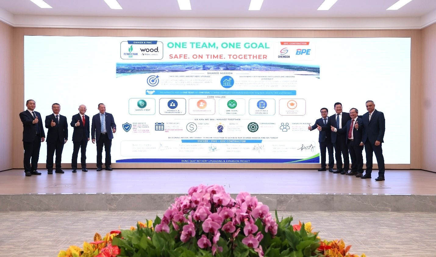 EPC Contract Implementation Kicks Off for the Dung Quat Refinery Upgrading and Expansion Project: One Team, One Goal - Driving Success Together