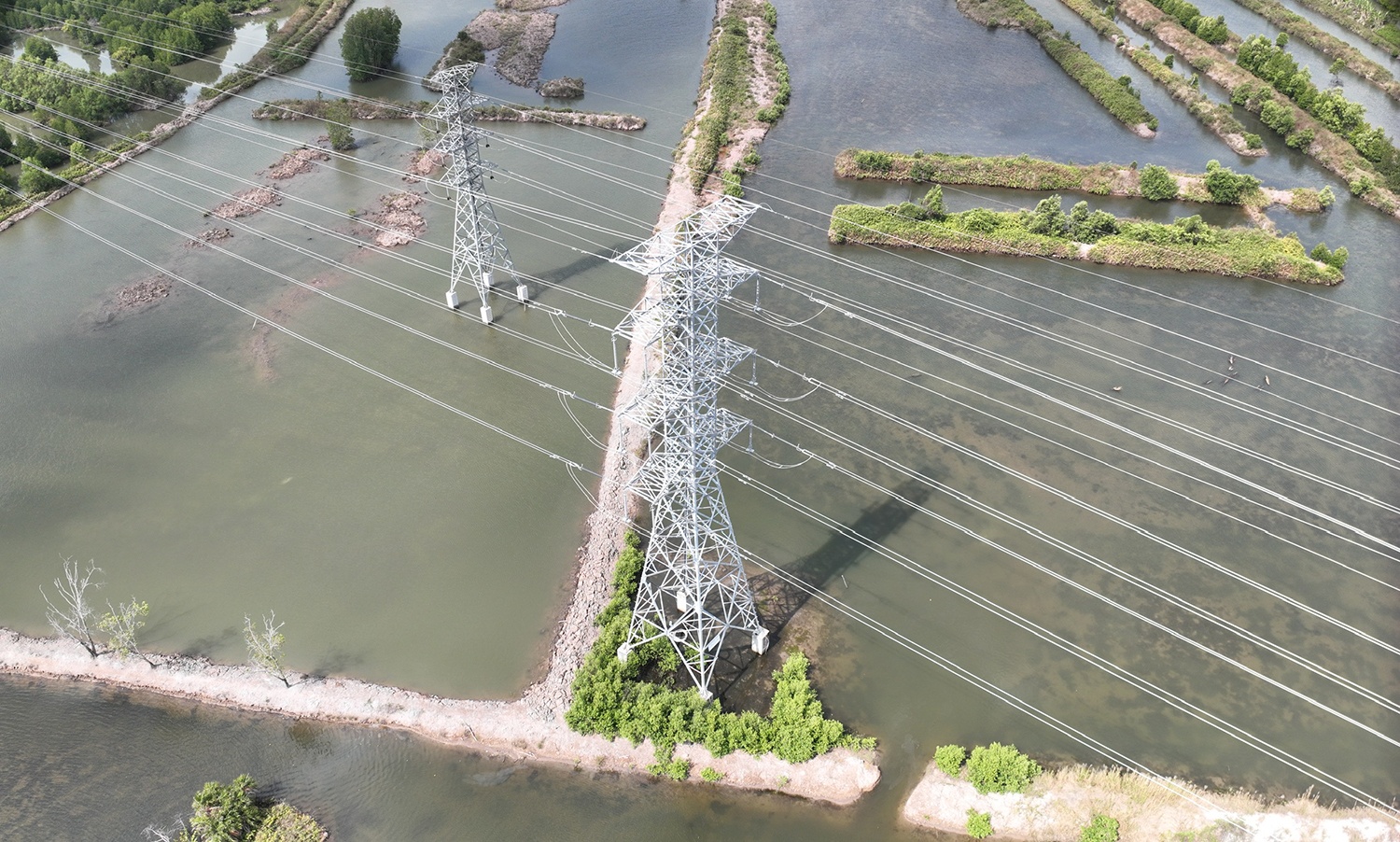 Hoàn thành Dự án TBA 220kV Năm Căn và Đường dây 220kV Năm Căn - Cà Mau 2 Hoàn thành Dự án TBA 220kV Năm Căn và đường dây 220kV Năm Căn - Cà Mau 2