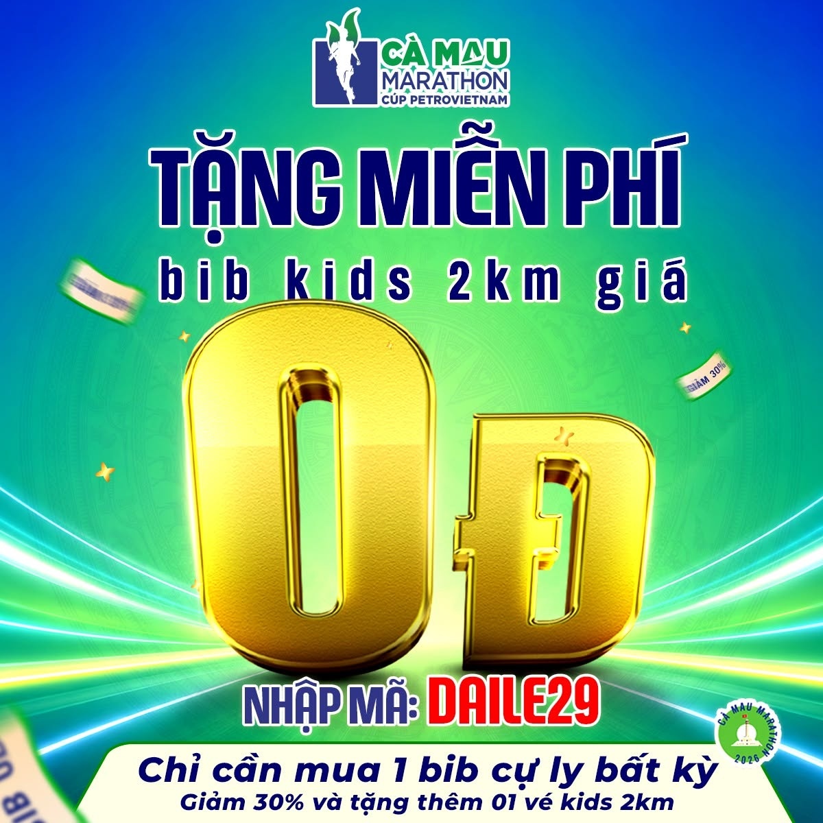 Cà Mau Marathon 2026 - Cúp PETROVIETNAM công bố áo đấu cùng nhiều ưu đãi hấp dẫn Cà Mau Marathon 2026 - Cúp PETROVIETNAM công bố áo đấu cùng nhiều ưu đãi hấp dẫn